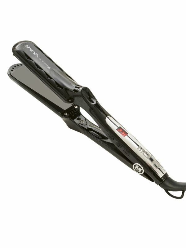 SHINE BLACK TITANIUM 35 Piastra per capelli in titanio e nano tormalina - immagine 5